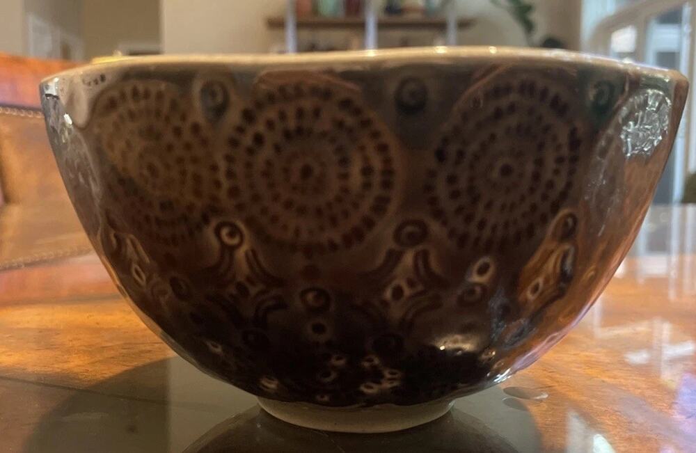 Anthropologie Old Wedgewood blue Soup Cereal Bowl Portugal